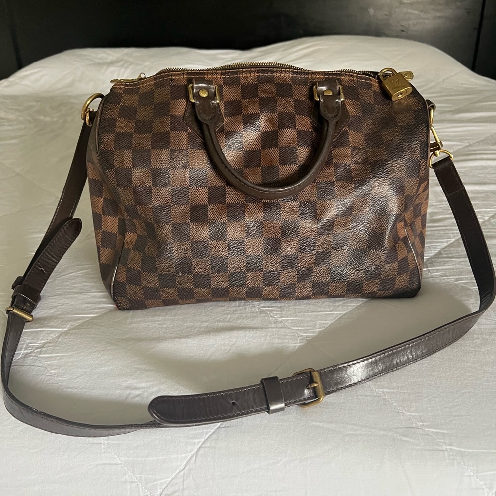 Louis Vuitton Speedy 30 Damier Ebene